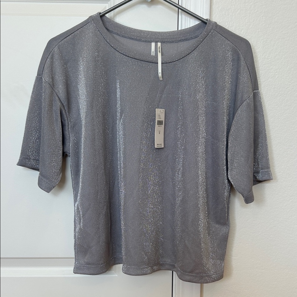 Anthropologie shimmery top (M)